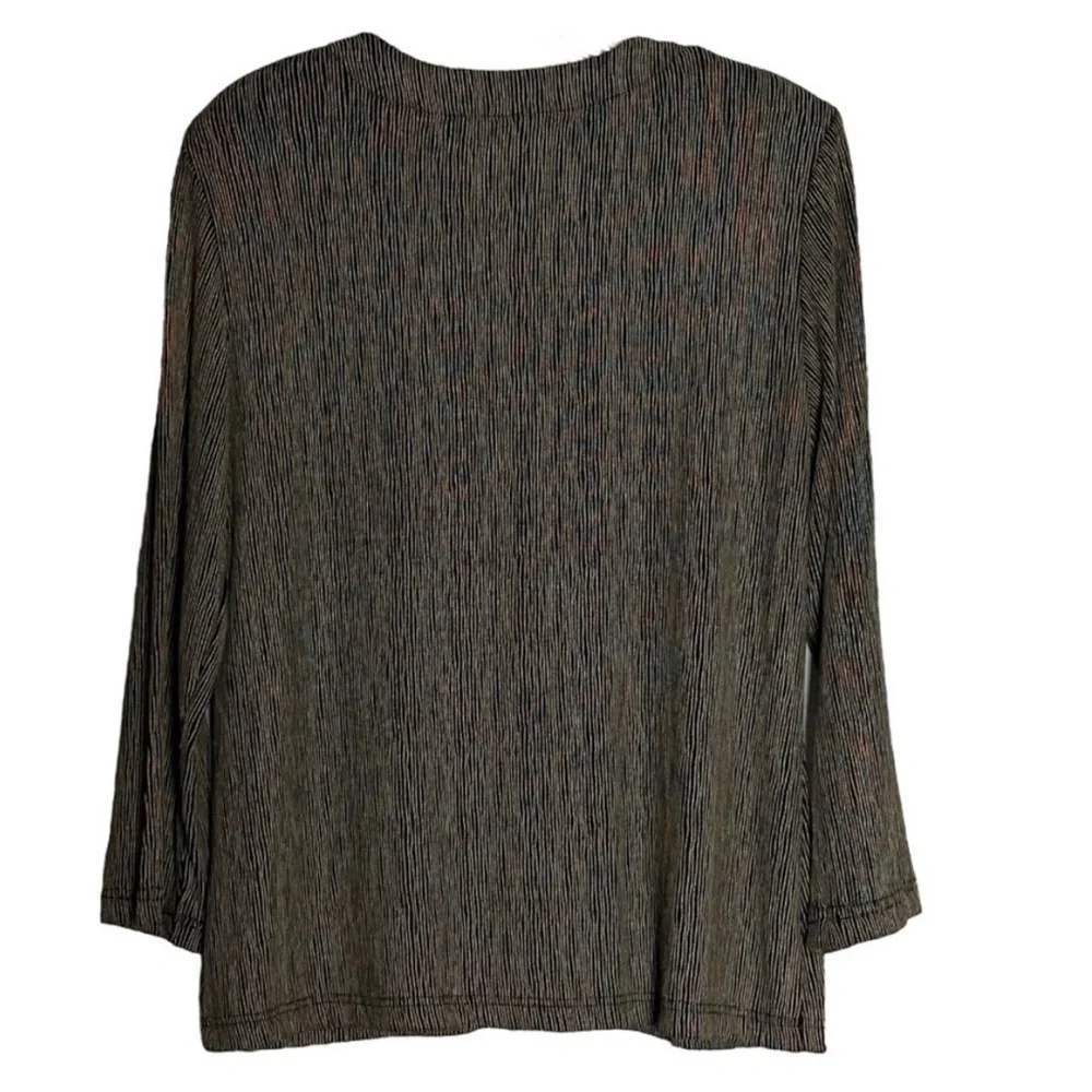 Vintage Ronni Nicole Medium Cardigan Topper‎ One Button Stretch Shoulder Pads